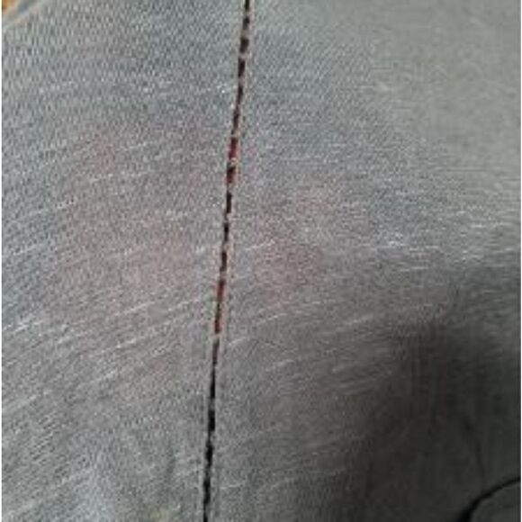 Pink Rose blue high low tank. Has lace around sz M - Picture 4 of 5